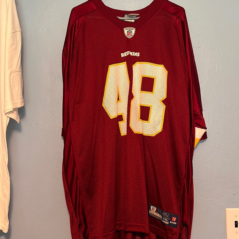 Reebok NFL Washington Redskins Horton #48 Jersey 2XL